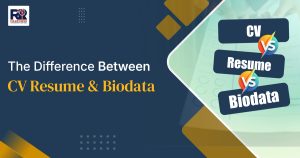 Difference Between CV Resume and Biodata