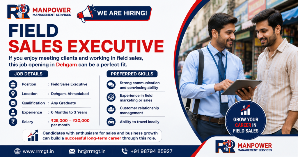 Ahmedabad jobs, Field Sales Executive
