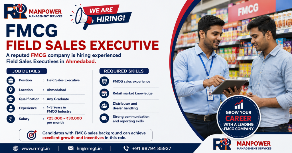 Ahmedabad Jobs, Field Sales Executive