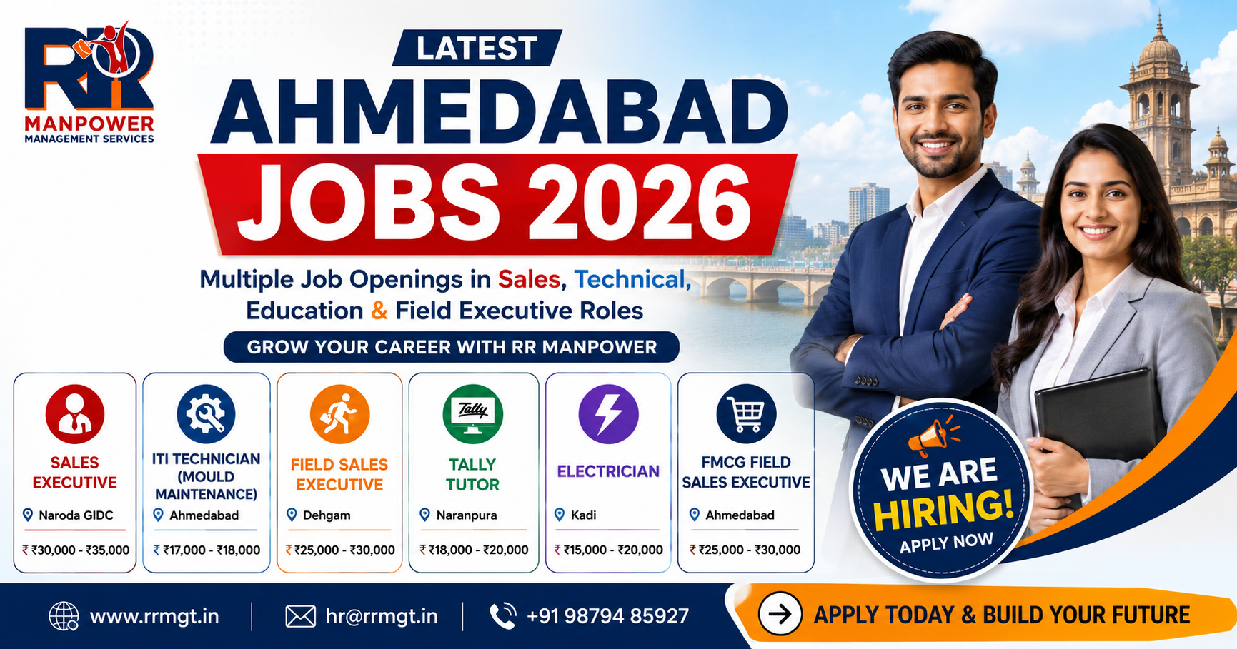 You are currently viewing Latest Ahmedabad Jobs for Multiple Industries in 2026