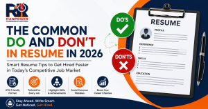 Do and Don’t in Resume